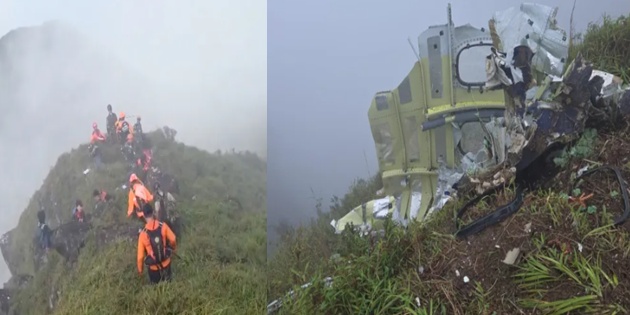Endonezya’da Kaybolan Uçağın Enkazına Ulaşıldı